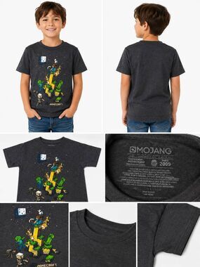 Mojang Minecraft Boys Size M (8) T-shirt